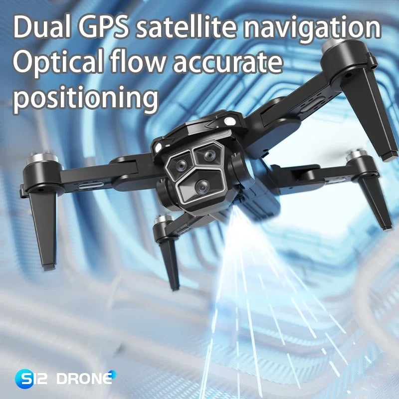 S12 Drone 8K Professional GPS HD Camera Drones 5G WIFI Brushless Motor and more