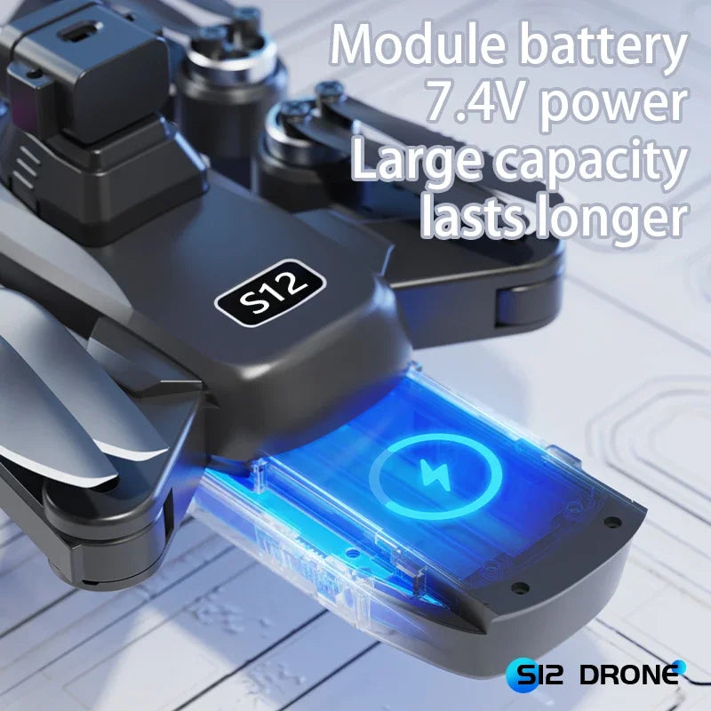 S12 Drone 8K Professional GPS HD Camera Drones 5G WIFI Brushless Motor and more