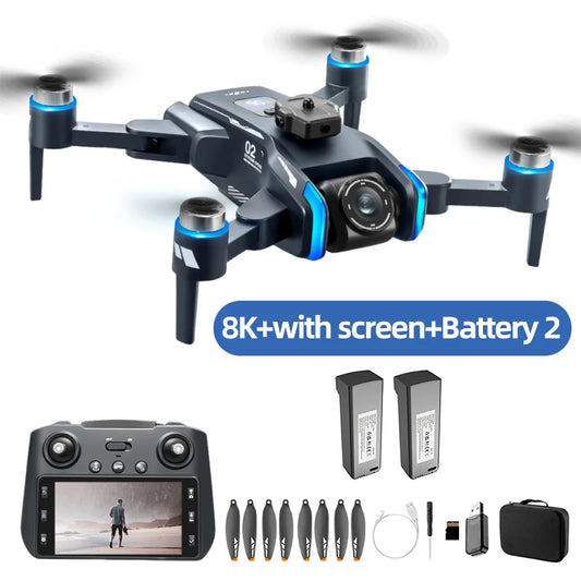 XT808 GPS Drone Professional 8K HD Dual Camera Brushless Motor, and more