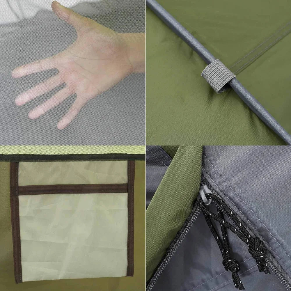 6 Person Waterproof Pop Up Camping Tent