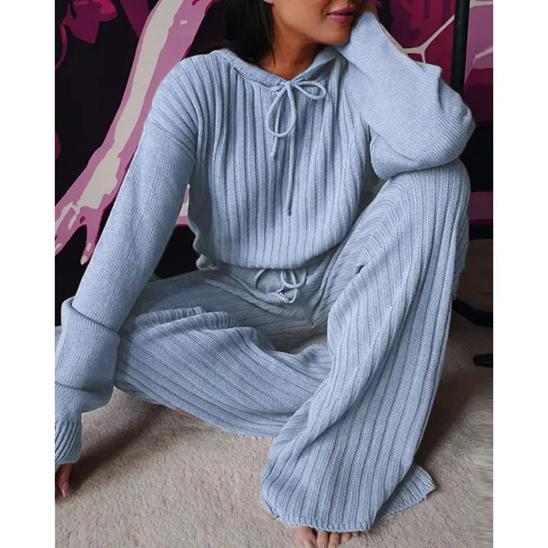 Women's Sweat Suit Long Sleeve, Hoodie, Pants Suit.