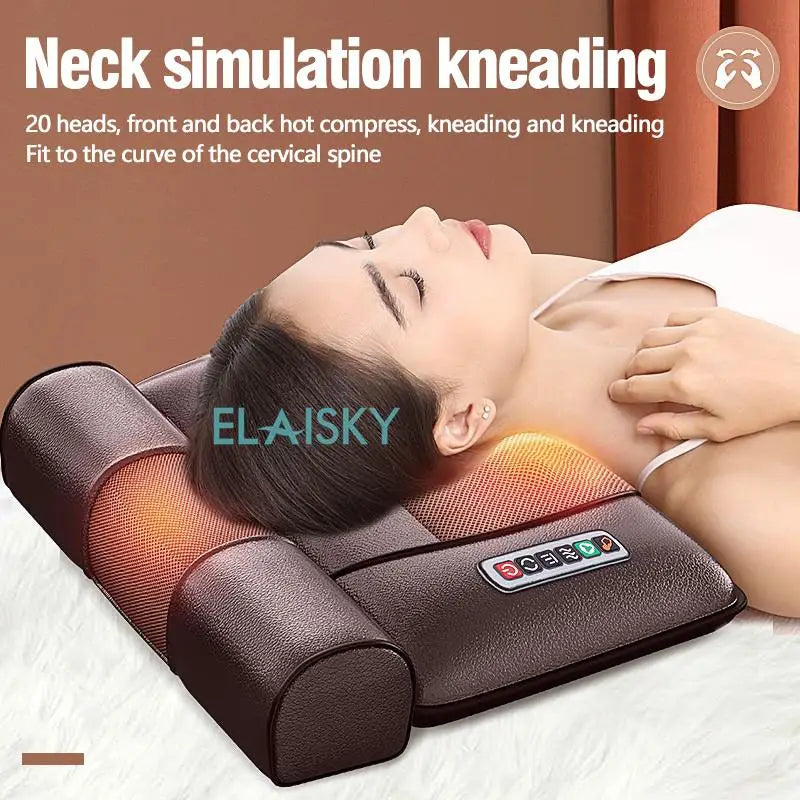 Electric Heated Massage Mattress with Infrared Therapy
