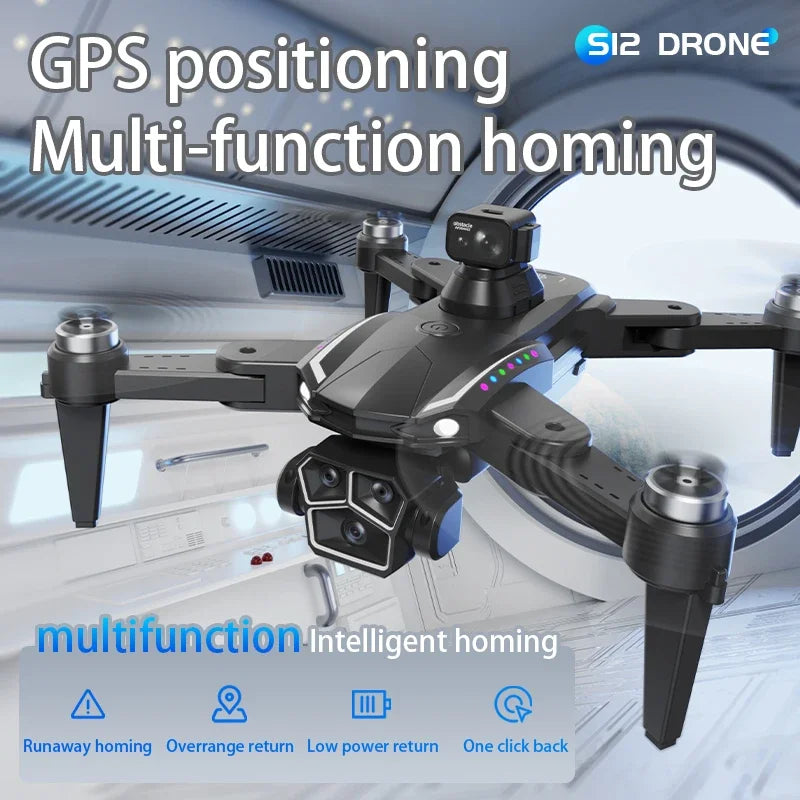 S12 Drone 8K Professional GPS HD Camera Drones 5G WIFI Brushless Motor and more