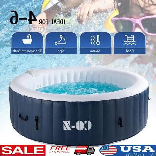 Inflatable Round Spa Hot Tub 6 Adults