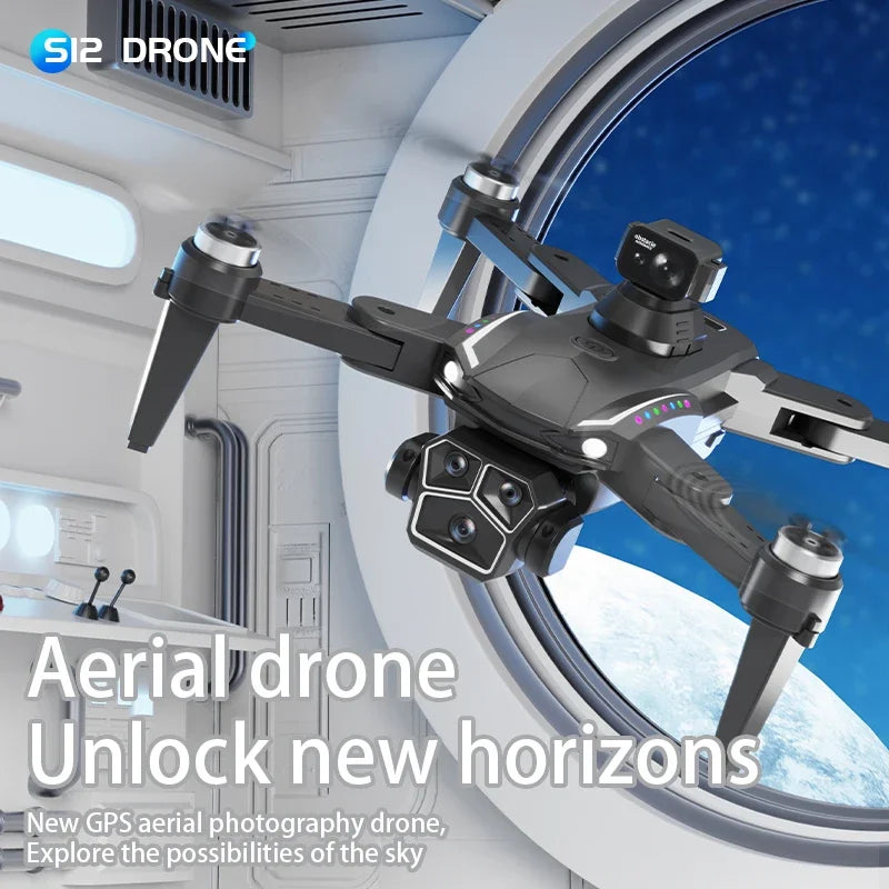 S12 Drone 8K Professional GPS HD Camera Drones 5G WIFI Brushless Motor and more
