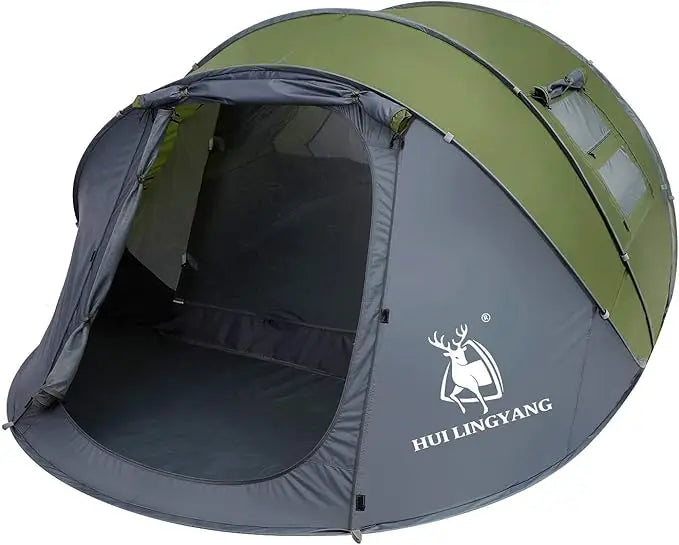 6 Person Waterproof Pop Up Camping Tent