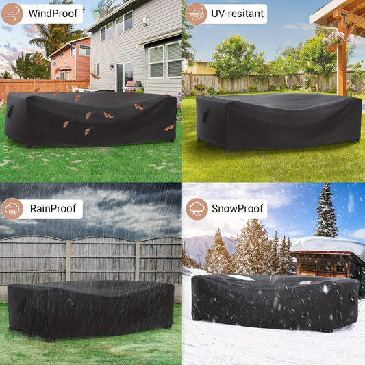 Heavy Duty Outdoor Furniture Covered Waterproof,