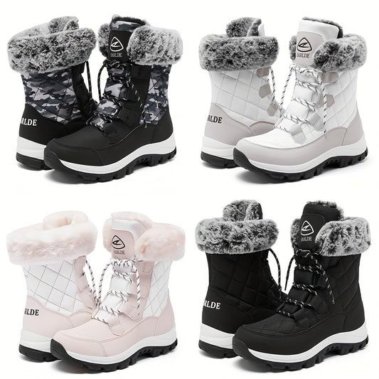 Boots For Women Waterproof Warm Walking Boots