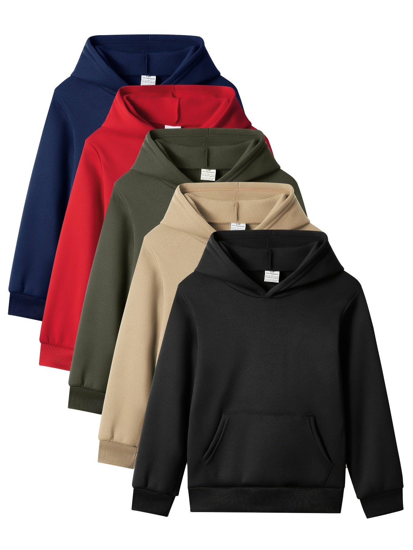 Boys Stylish Hooded Sweatshirt, Long Sleeve.