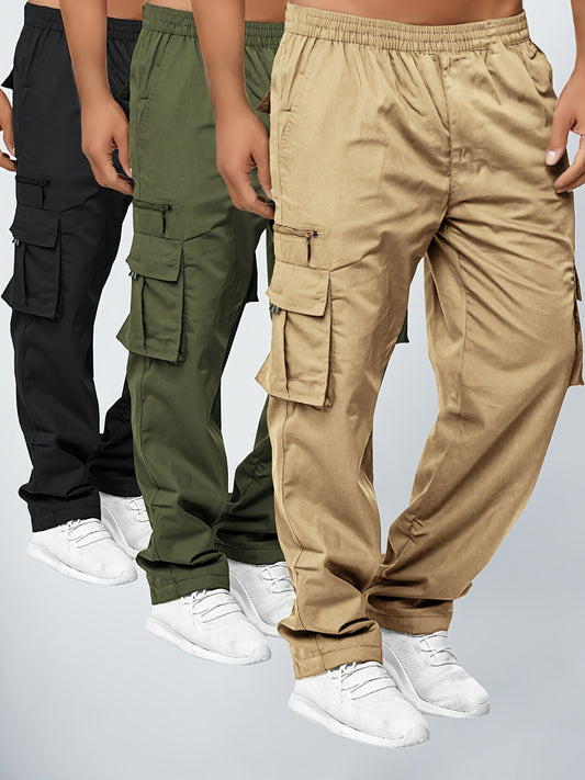 Boys' Cargo Pants Set, Casual Wear