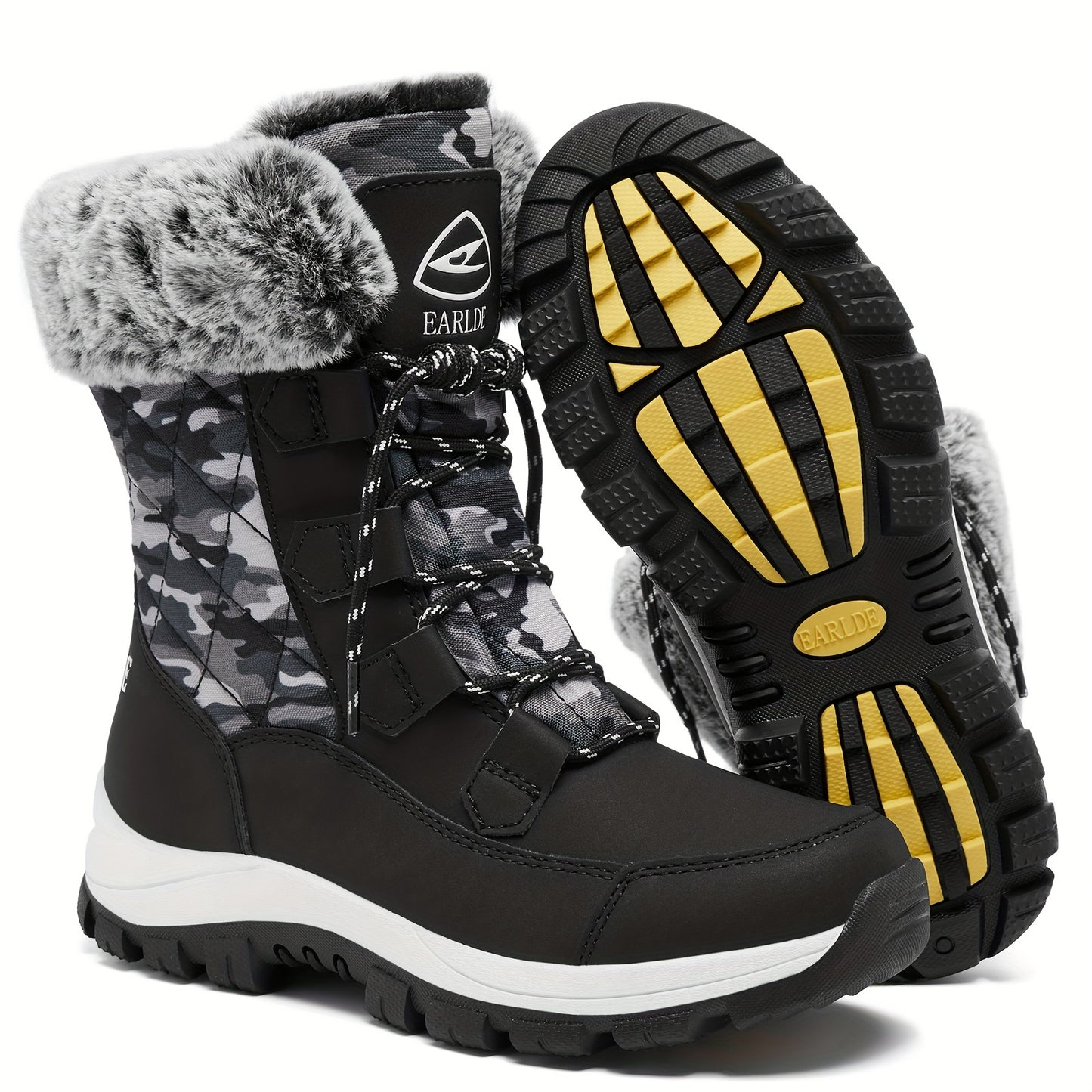 Boots For Women Waterproof Warm Walking Boots